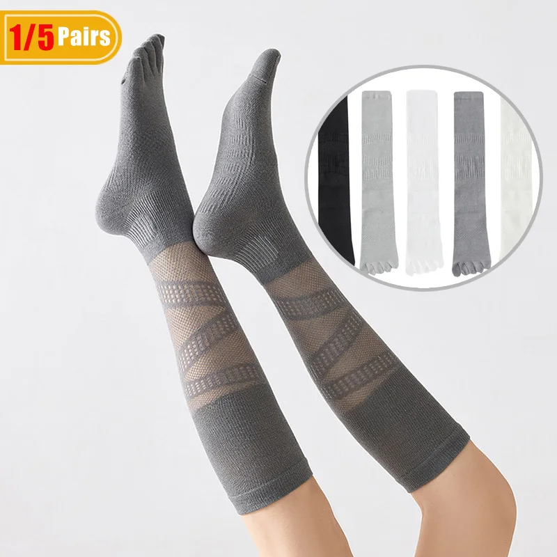 Badminton Open - 1/5 Pairs Women's Compression Five Finger