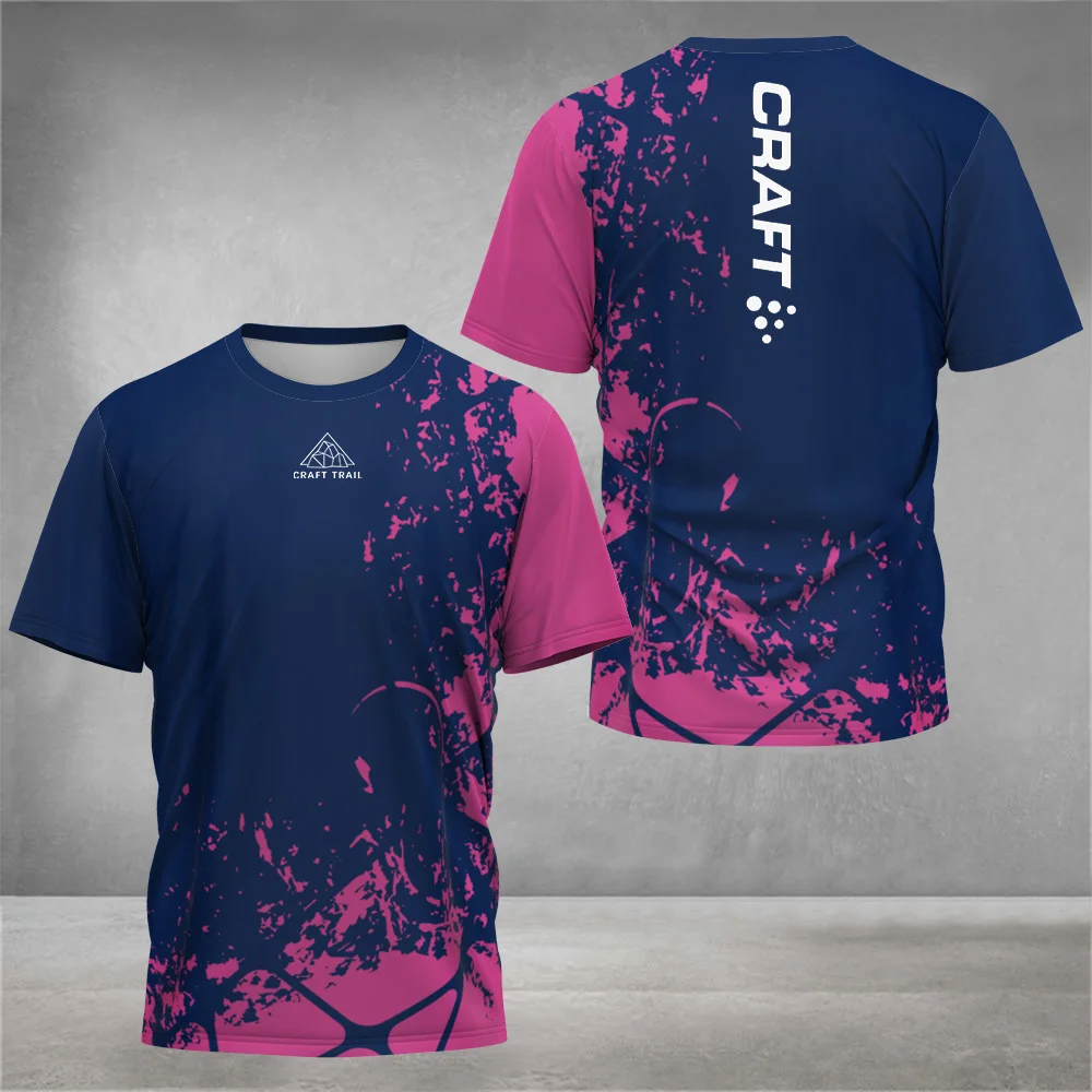 Badminton Aesthetic - Fashion Tie-Dye Printed Crew Neck T-Shirt