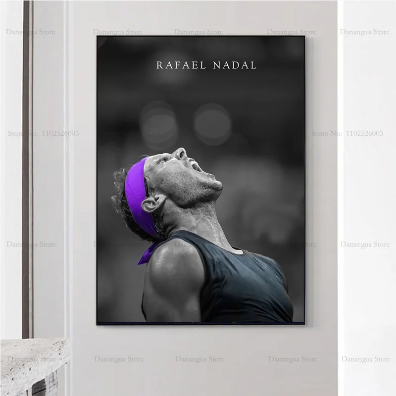Rafaels New Quotes Nadals Tenn - Badminton Poster 评论和价格