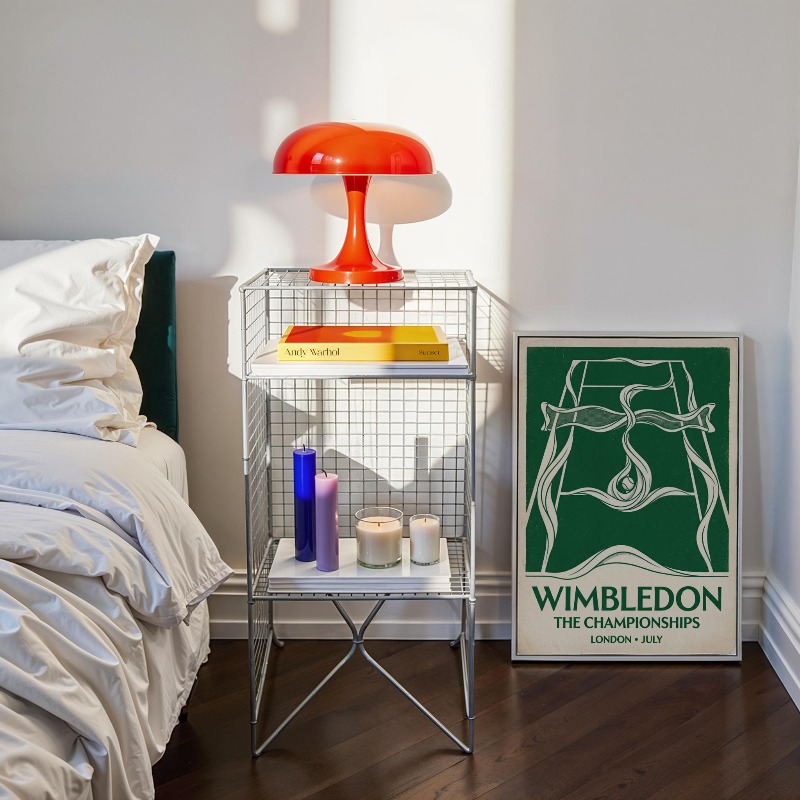 Vintage Tennis Basketball Wall - Badminton Poster 评论和价格