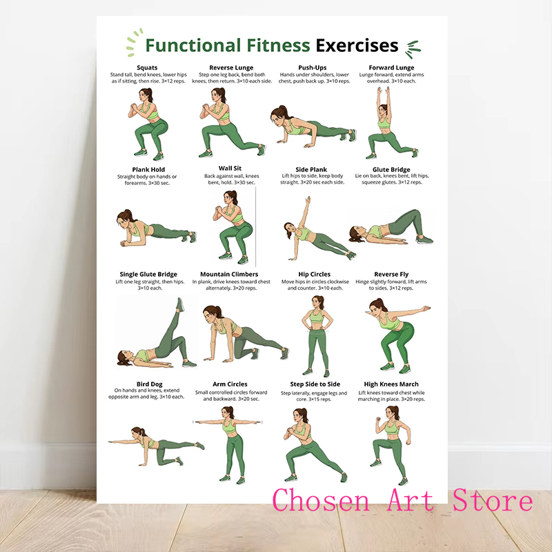 Fitness Exercise Schedule Post - Badminton Poster 评论和价格