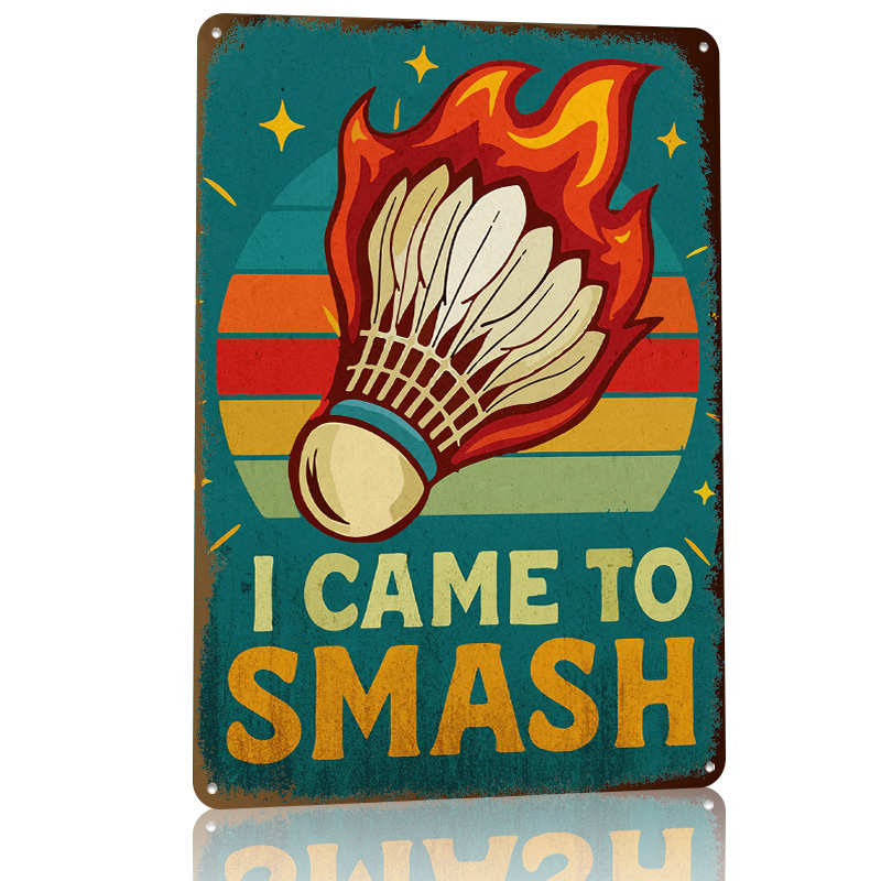 Vintage Funny Badminton Joke 3 - Badminton Poster 评论和价格