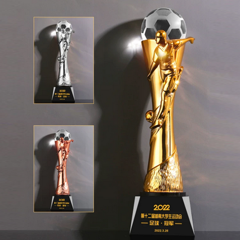 Customized Resin Trophy For Vo - Badminton Europe 评论和价格