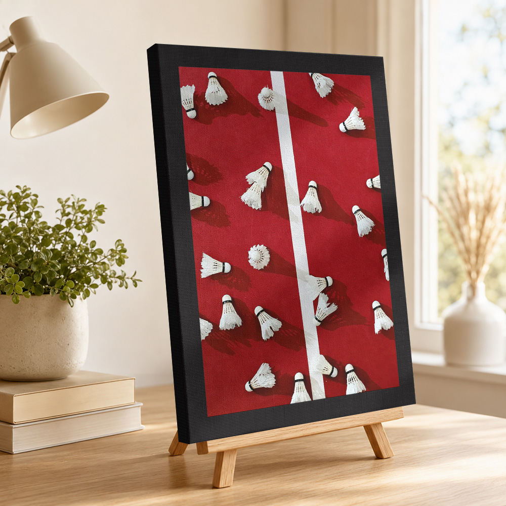 Badminton Shuttlecocks Framed  - Badminton Photo 评论和价格