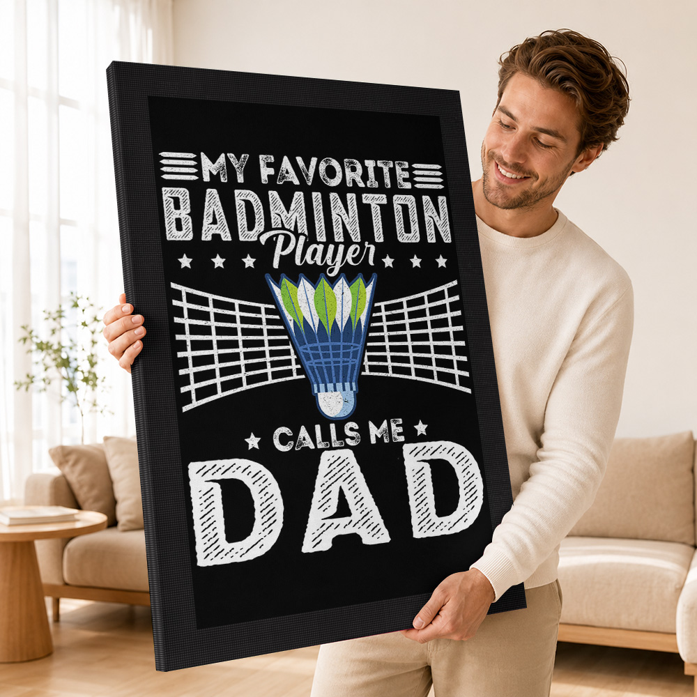 Badminton Player Calls Me Dad  - Badminton Photo 评论和价格