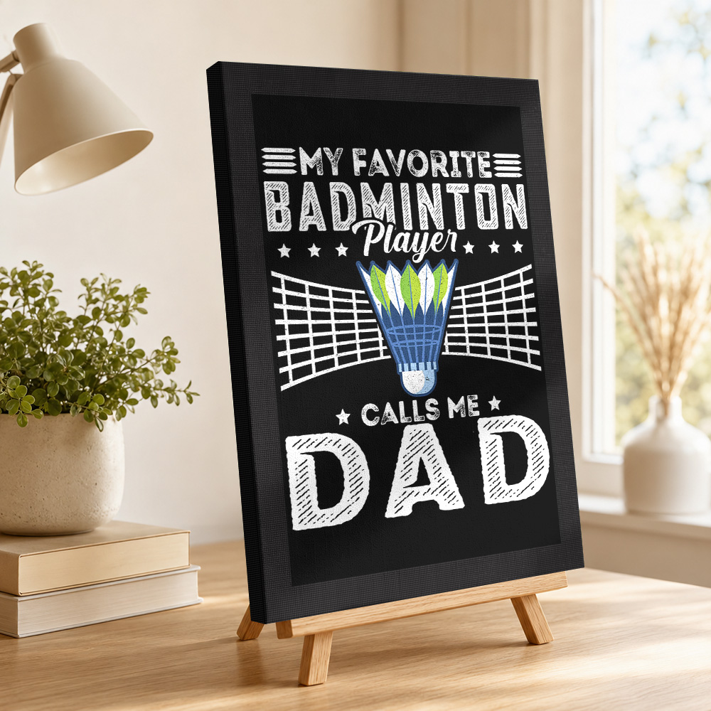 Badminton Player Calls Me Dad  - Badminton Photo 评论和价格