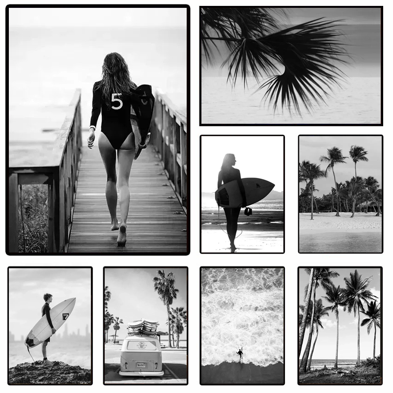 (1pc frameless)Beach Camper Va - Badminton Poster 评论和价格