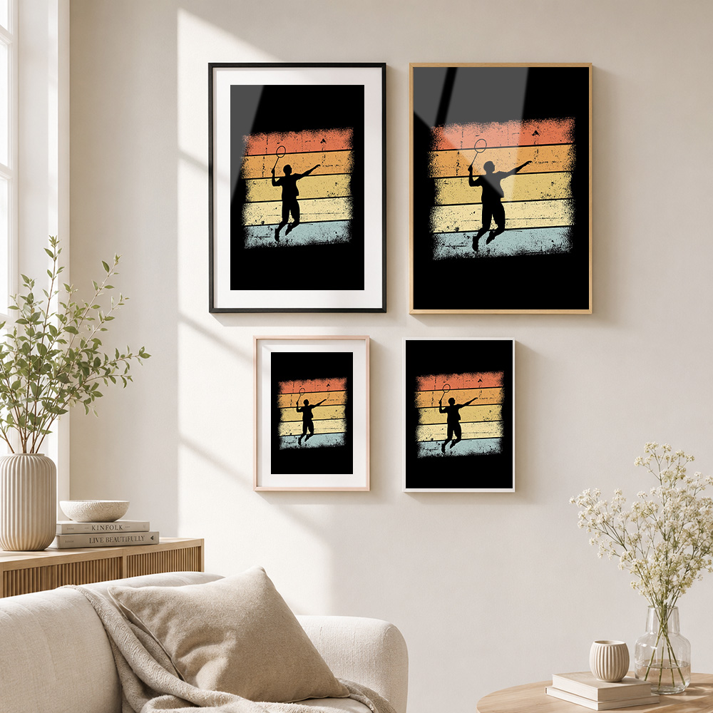 Badminton Retro Framed Aluminu - Badminton Photo 评论和价格