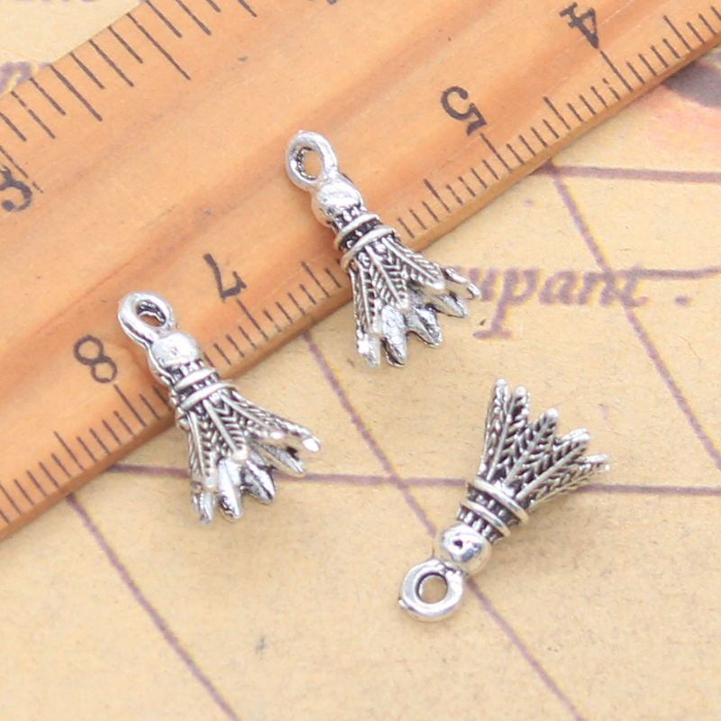 20pcs Charms 3D Badminton Shut - Badminton Photo 评论和价格