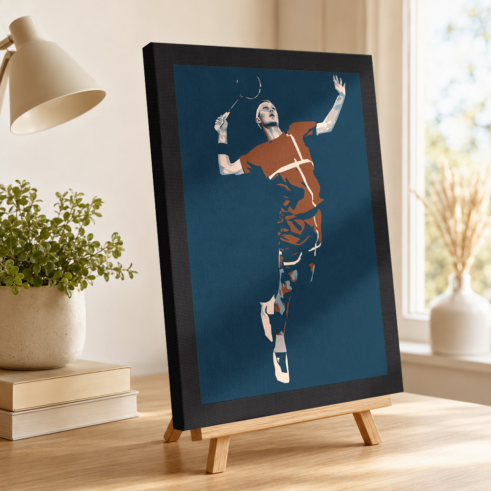 Badminton Player Silhouette Ca - Badminton Photo 评论和价格