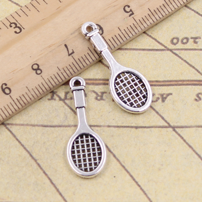 30pcs Charms Tennis Racket Bad - Badminton Photo 评论和价格