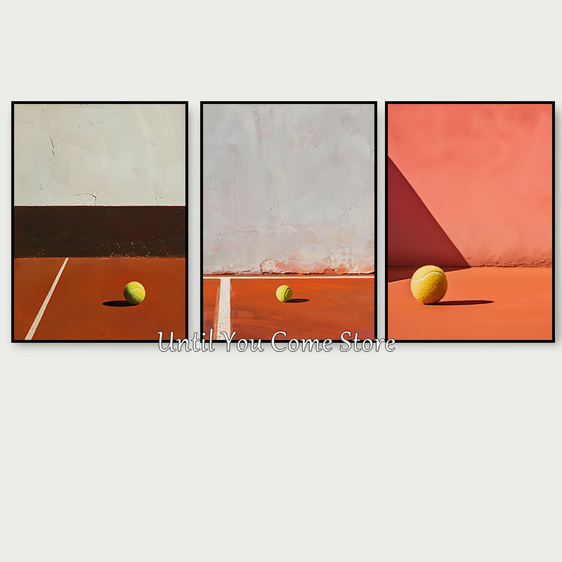 Retro Tennis and Tennis Racket - Badminton Poster 评论和价格