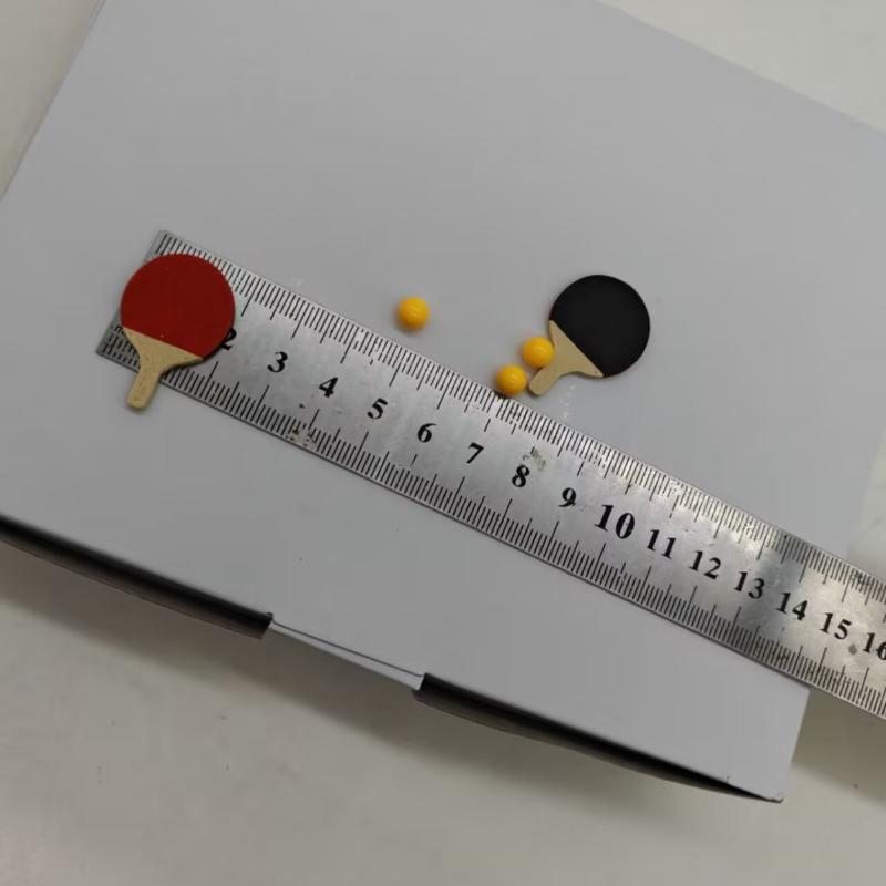 1Set Dollhouse Miniature Ping  - Badminton Europe 评论和价格